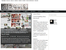 Tablet Screenshot of elyecho.com